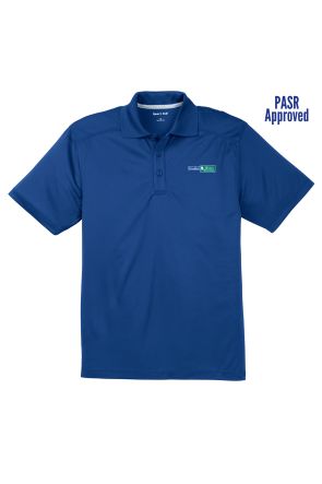 TRUE ROYAL SPORT TEK MICRO MESH POLO