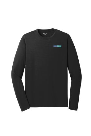 BLACK PERFORMANCE LS T-SHIRT