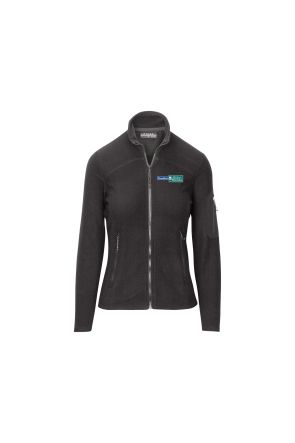 Ladies Cambria Thermo-Fleece Jacket - Black