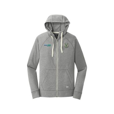 New Era® Sueded Cotton Blend Full-Zip Hoodie