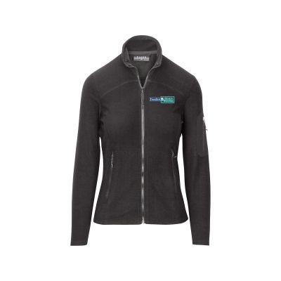 Ladies Cambria Thermo-Fleece Jacket - Black