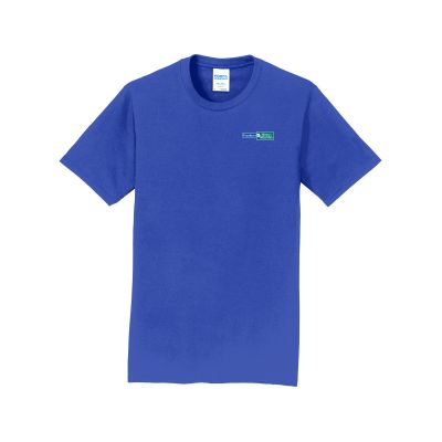 Port & Company® Athletic Royal Cotton/Poly T-Shirt